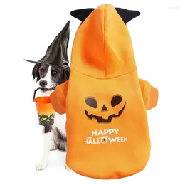 Dog Apparel Pumpkin Costume Funny Halloween Pet Cosplay Clothing Cute Outfits For Small Dogs Cats Holiday Costumes