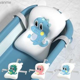 Bathing Tubs Seats Baby bathtub seat support dinosaur mat foldable baby bathtub cushion chair baby bathtub pillow baby non slip soft cushion WX