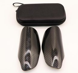 Carbon fiber football shin guards soccer shinguards shinpads for Adult5146222
