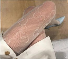 New silk stockings fishing with G hollow out female base thin leg net red letter home style sexy socks panties1947540