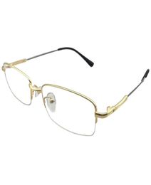 Classic Half Rim Reading Glasses Readers Eyeglasses Eyewear Mens Womens Prescription 050 To 60 Black Gold Silver Spectacles Su6663128