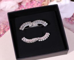 2022 Top quality Charm brooch with crystal diamond in platinum plated for women wedding jewelry gift have box stamp PS4218A6111901
