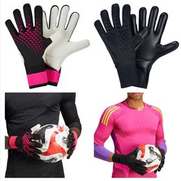 Latex Football Goalkeeper Gloves Thickened Football Protection Children Adults Match Game Kids Goalkeeper Soccer Goalie Gloves 240508