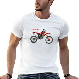 Men's T-Shirts New CRF 150R Graffiti Fun T-shirt Cute T-shirt Cute Top Retro Clothing Mens Graphic T-shirt AnimeL2405