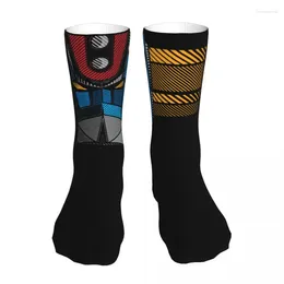 Men's Socks Compression UFO Robort Grendizer Anime Women 2024 Men Sport Sock