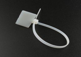 3100mm Nylon Cable Tie With Label Tag Buckle Cable Sign Label Holder Whole ZA63096676520