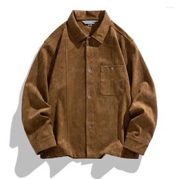 Men's Jackets Classy And Trendy Workwear Jacket For Men - Loose Fit Soft Suede Material