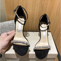 JC Jimmynessity Choo Fashion-cowhide high quality shoes and Sandals Temperament Women's 10cm High Heels Beautiful High-end Quality Leisure Lady Elegant Wedding 92DJ