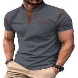 T-Shirt mens polo plus size Tshirts Solid Colour loose Mens Women Designers TShirt Tees Fashion design Tops Man trend Hip Hop Clothing Shorts Sleeve Clothes Tee