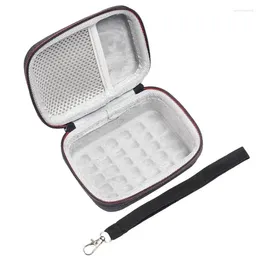 Storage Bags Travel Speaker Case Wireless Waterproof Bag Zippered Cases Anti-Scratch Box Black Cover