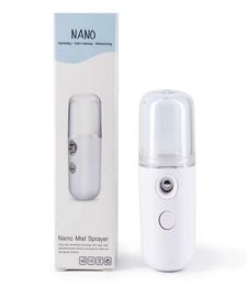 Portable Mini Nano Mist Sprayer humidifier Facial Body Nebulizer Steamer Moisturising Skin Care Tools 30ml Face Spray Beauty Instr1768526