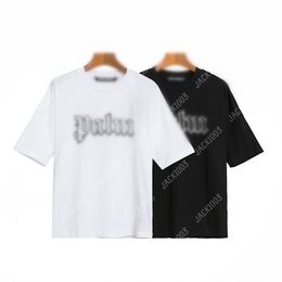 Palm PA 24SS Summer Letter Printing Logo T Shirt Boyfriend Gift Loose Oversized Hip Hop Unisex Short Sleeve Lovers Style Tees Angels 2070 JVE