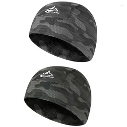 Cycling Caps Helmets Liner Beanie Breathable Hats For Running Under Hard Hat Skull Sweat With Sun Protection Outdoor