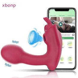 Other Health Beauty Items Butterfly APP Bluetooth Dildo Vibrator Female Wireless Remote Control Wear G Spot Clitoris Stimulator Massager for Women Y240503