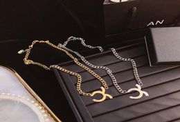 Fashion Style Pendant Necklace Luxury Designer Jewelry Selected Women039s Gift Gold Plated Silver Plated Young People Love Smal2852282