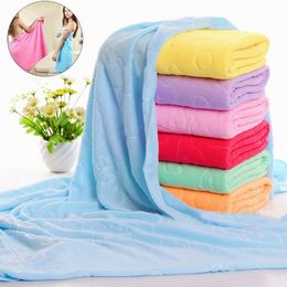 70x140cm Microfiber Quick Drying Drying Washcloth 70 140cm Swimwear Fibre Beach Bath Absorbent Shower Towel 192G