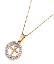 Stainless Steel Egyptian Jewellery The Key of the Nile Ankh Necklace Jewelry4430790