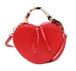 Kids Handbag Korean Fashion Heart Shape Crossbody Bag Baby Girls Candies Messenger Bags Coin Purses Teenager Shopping Travel Bags7332486