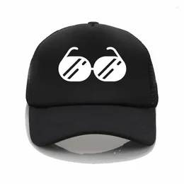 Ball Caps Fashion Hats Funny Design Glasses Printing Baseball Cap Men And Women Summer Sun Hat Beach Visor