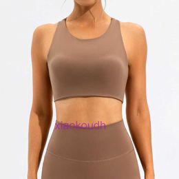 Designer Tops sexy Lul Frauen Yoga Unterwäsche BH Yoga Sport Unterwäsche Damen Schöne Rücken mit hoher Intensität Schockabsorbing Running Gathering Fitness Weste