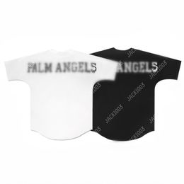 Palm PA 24SS Summer Letter Printing Logo T Shirt Boyfriend Gift Loose Oversized Hip Hop Unisex Short Sleeve Lovers Style Tees Angels 2185 CGM