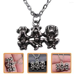 Pendant Necklaces Animal Monkey Jewelry Necklace Inspirational Fashion Accessory