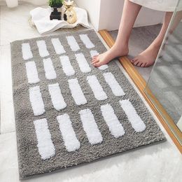 Carpets Non-Slip Bath Mat Bathroom Carpet Super Absorbent Rugs Bathtub Floor Doormat For Shower Room Toilet Kitchen Accessories