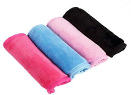 Reusable Microfiber Facial Cleansing Towels Cloth Makeup Remover Cleansing Beauty Wash Tools XB19171829