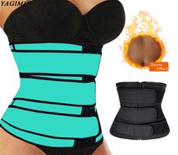 YAGIMI Colombian Girdles Waist Trainer Slimming Sheath Belly Women Corset Sweat Belt Body Shaper Workout Reductive Shapewear 201223558044