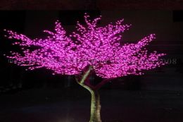 2017 NEW LED Cherry Blossom Tree Light 1536pcs LED Bulbs 2m Height 110 220VAC Seven Colours for Option Rainproof Outdoor Usage MYY8008804