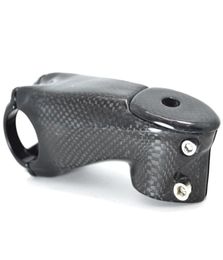 New Carbon Fiber Road Bicycle Stem with Top Cap MTB Bike Stems 318mm Mountian Cycling parts Angle 17 6 degree Matte Glossy3934652