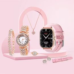 8 in 1 Christmas Gift Sport Smartwatch A58 Plus for Ladies Women Smart Watch mujer Perfect Gift for Ladies and Women