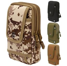 Outdoor Bags Oxford Cloth Tactical Bag Multipocket Mobile Phone Waist Belt Pack Pouch Hunting Molle Utility Organizer3032259