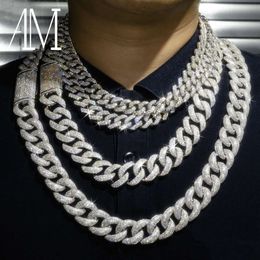 Hot Selling 8mm 10mm 15mm 20mm 925 Silver Vvs Moissanite Diamond Cuban Link Chain Custom 18k Gold Iced Out Necklace Bracelet