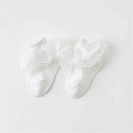 Kids Socks Pudcoco Baby Girls Ruffle Socks Soft Mesh Frilly Socks Princess Dress Socks Toddler Ankle Socks 0-2T