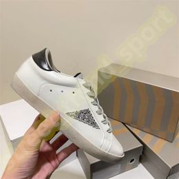 New release Italy Brand Women Sneakers Super Star Shoes luxury Golden Sequin Classic White Do-old Dirty Designer Man Casual Shoe 36-45 P58