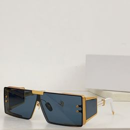 Designers rectangular frame sunglasses heavy metal frame Polarised light sunglasses radiation resistant outdoor beach BP102 BP103 neutral high end sunglasses