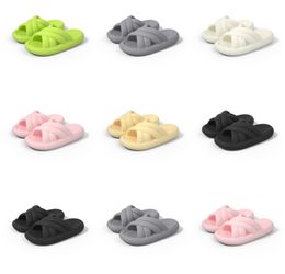 summer new product slippers designer for women shoes Green White Black Pink Grey slipper sandals fashion-09 womens flat slides GAI outdoor shoes 2024