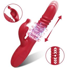 Other Health Beauty Items Powerful Telesic Rabbit Vibrator for Women G Spot Rotating Massage Vaginal Clitoris Stimulator Female for Adult Sexy Toys Y240503