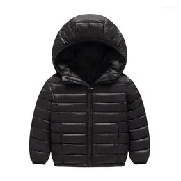 Jackets Outerwear Fashion 2-12Yrs & Children's Coat Boy Girl Cold Winter Warm Hooded Children Cotton-Padded Clothes Down Jacket
