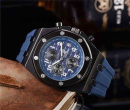 Designer relata APS R0yal 0ak Relógios Originais Mens Top Brand Relógio de Luxo Casual Men Aço Anterior Assista Esporte Cronógrafo à prova d'água