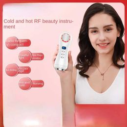 Home Beauty Instrument Introduction to Household RF Equipment EMS Color Light Repair Facial Lift Tightening Vibration Massage Ion Q240507