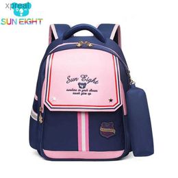 حقائب الظهر SUN EIVENT KIDS Backpacks School Accs for Girl Grade 1-2 Facs for Kid Light Books Bag Price 2592# WX