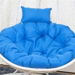 Swing Hanging Basket Seat Cushion Soft Egg Chair Pad for Garden Indoor Outdoor Balcony Rocking Silla CushionNo 240508