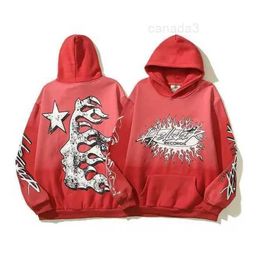 Designer Hoodie Men Pullover Spiderweb Flash Long Sleeve Street Hip-hop Sweatshirts Red Grey Black White Yoga Vintage Hoodies 112