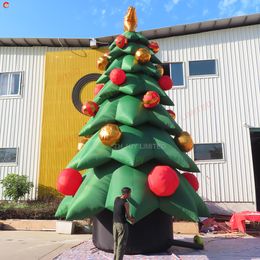 Atacado Free Free Shames Outdoor Atividades de Natal Publicidade de 10mh (33 pés) Com Sale a Air da Árvore de Christmas Giant Giant Giant Giant