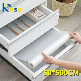 Proofing Waterproof Pad Shelf Drawer Liner Cabinet Non Slip Cover Mat Reusable Refrigerator Tablecloth Moistureproof Kitchen Table Mats