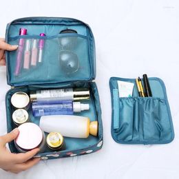 Storage Bags Multi-functional Cosmetic Bag Outdoor Travel Organisation Makeup Cases Compartments Waterproof Accessories