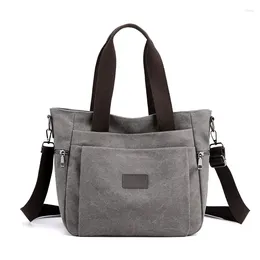Shoulder Bags European And American Trend Canvas Women's Bag Fashion Leisure Retro Single Portable Messenger