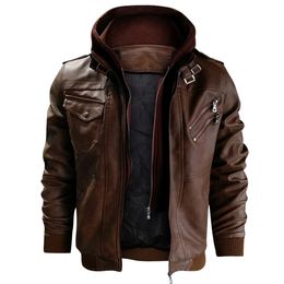 Men's Leather Jackets Autumn New Casual Motorcycle PU Jacket Leather Coats European size Jackets Drop Shipping JAYCOSIN Hot Sale 2018